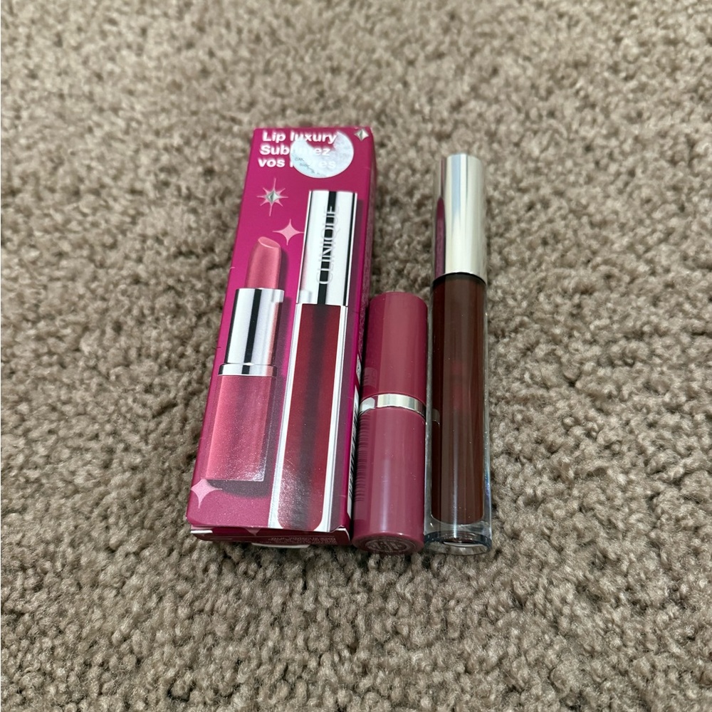 Clinique Lip Luxury Set - Love pop